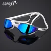 Professional Adult Anti-fog Swimming Goggles Electroplating Waterproof Silicone Swim Glasses Men UV Protection Swim Eyewear 2