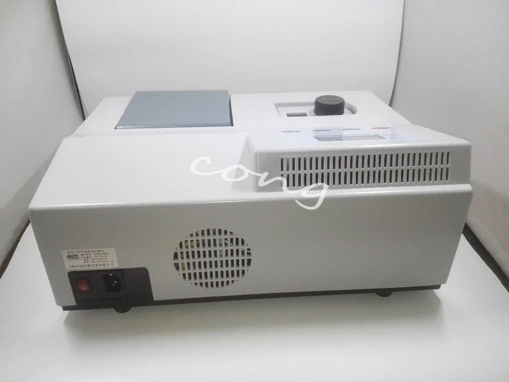 VIS-721 Visible Spectrophotometer 350–1020nm Digital Optical Laboratory Analysis Instrument detail image 3