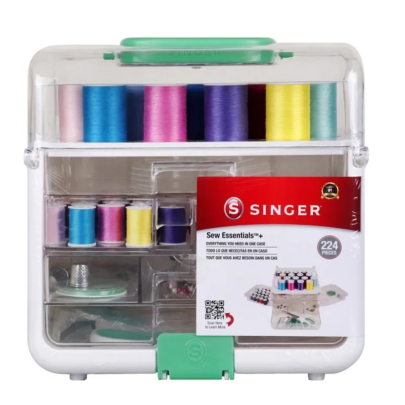 

SINGER Sew Essentials™ Sewing Kit and Storage Case, 224 Pcs