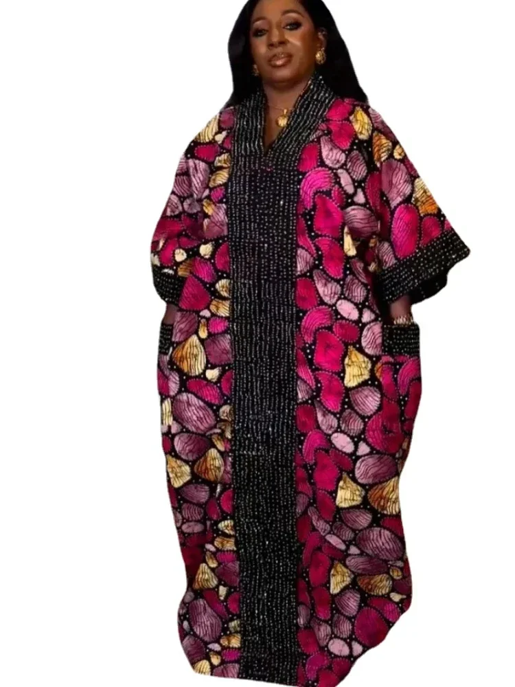 

Abayas for Women Dubai Luxury 2023 African Muslim Fashion Dress Caftan Wedding Party Dresses Boubou Robe African Clothing