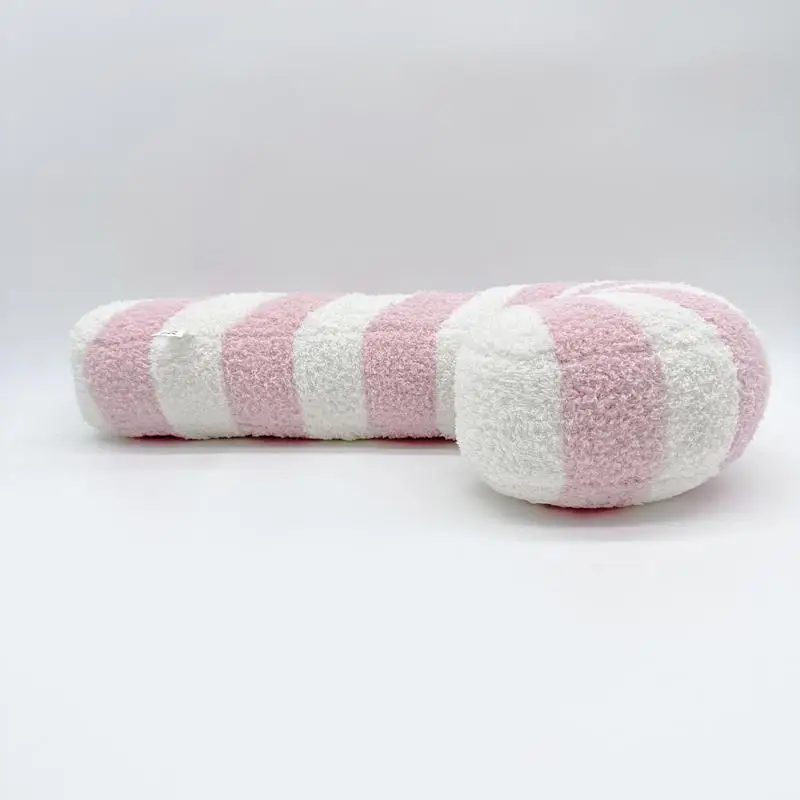 Christmas Candy Cane Stuffed Toy Plushies Throw Pillow Doll Sofa Cushion Christmas Decoration
