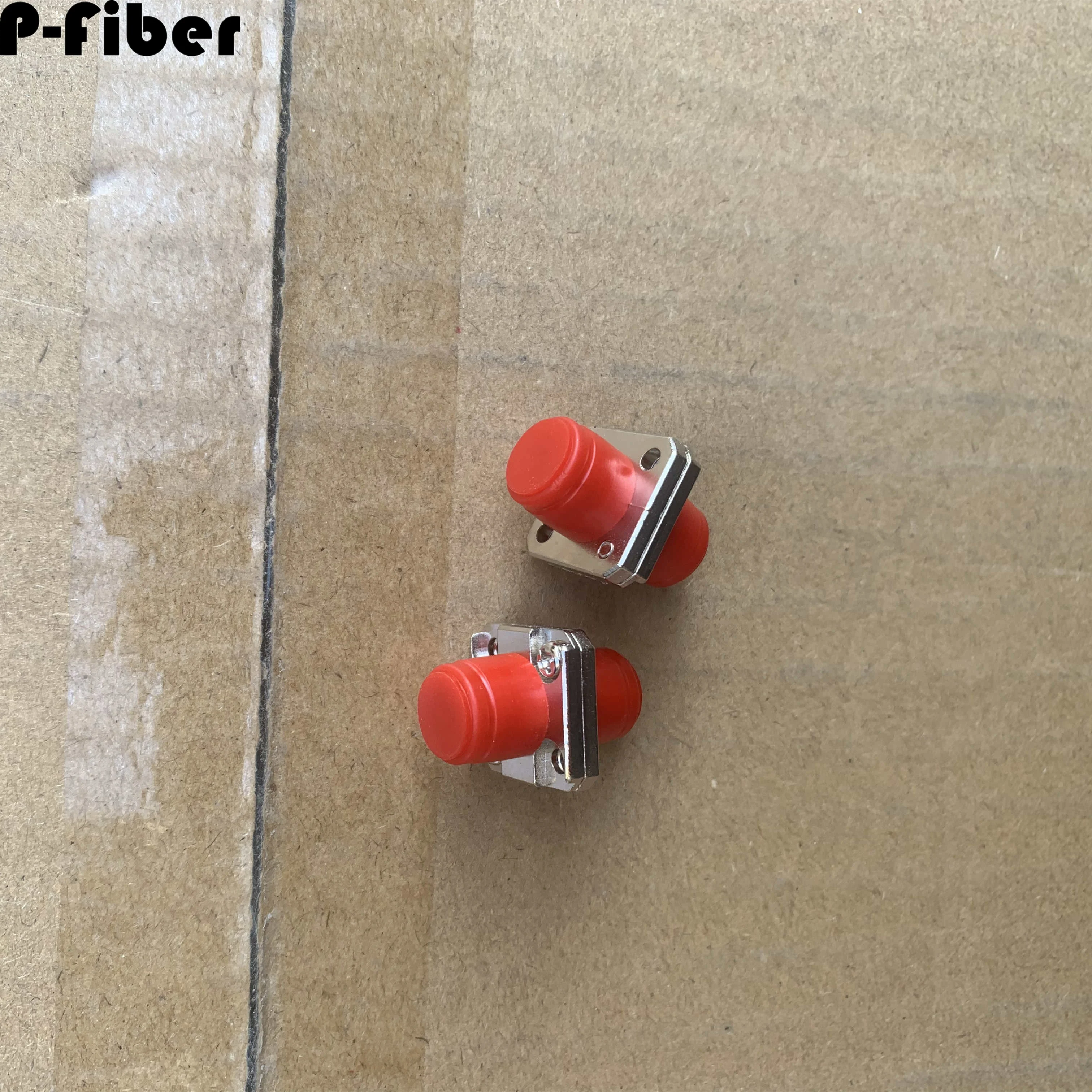 5pcs FC 어댑터 광장 유형 분할 광섬유 커넥터 FC/UPC ftth 커플러 두 바디 용접 SM MM 고품질 P-FIBER