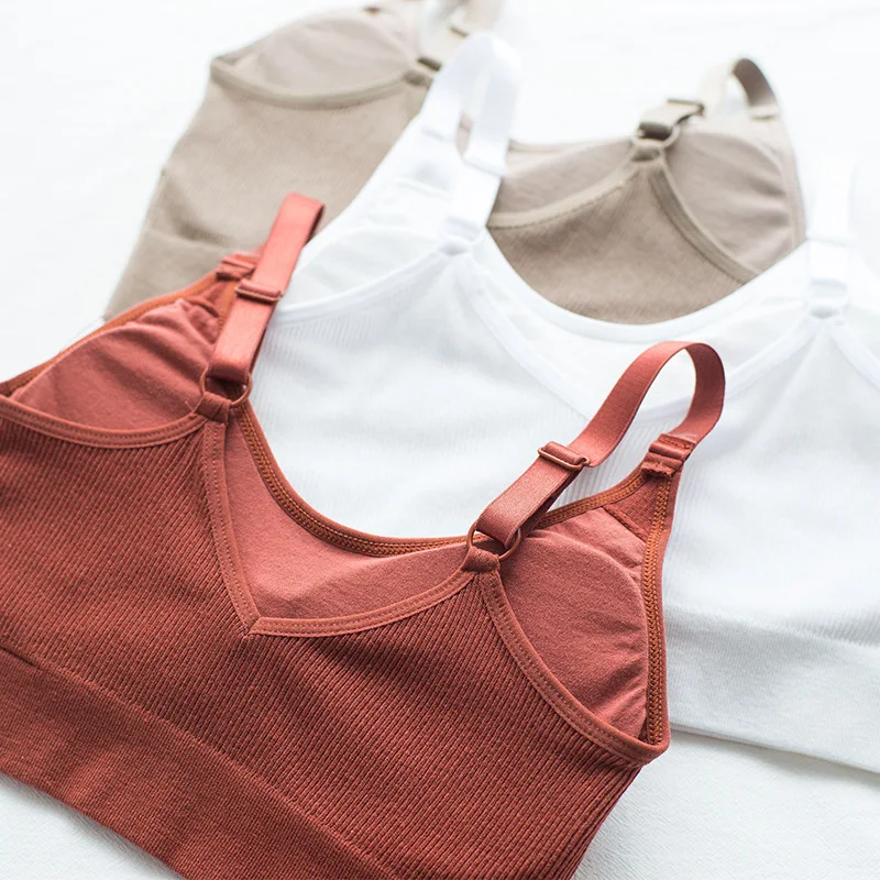 Women Lingerie Bra Women Tube Tops Sexy Underwear Women Gather No Steel Ring Lingerie Bra Tube Top Wrapped Chest Beauty Back Actival Cotton Thin Section Tube Top