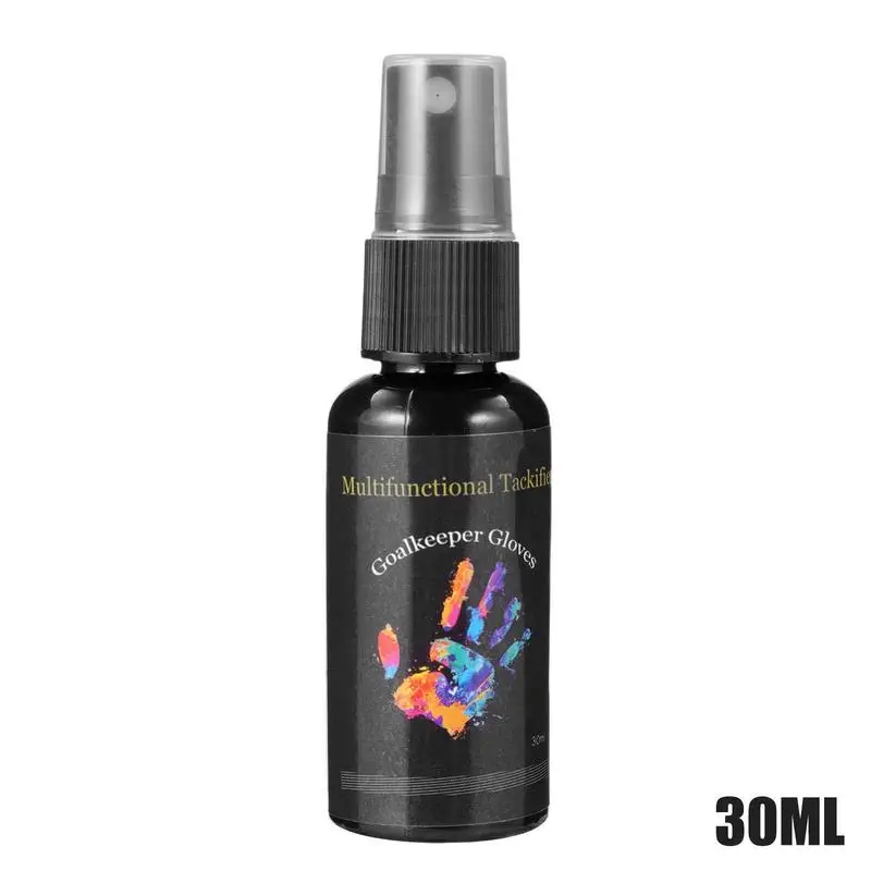 Goalkeeper Glove Grip Spray 30ml Football Anti-Slip Spray Sticky Glove Tackifier Baseball Batting Gloves Supplement