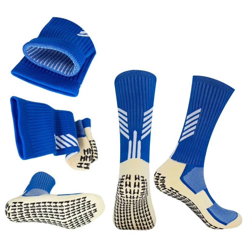 Soccer Socks Adults Anti Socks Slip Soccer Kids High Quality Athletic Sports Grip Sock Non Slip Football Basketball Hockey Socks Unisex
