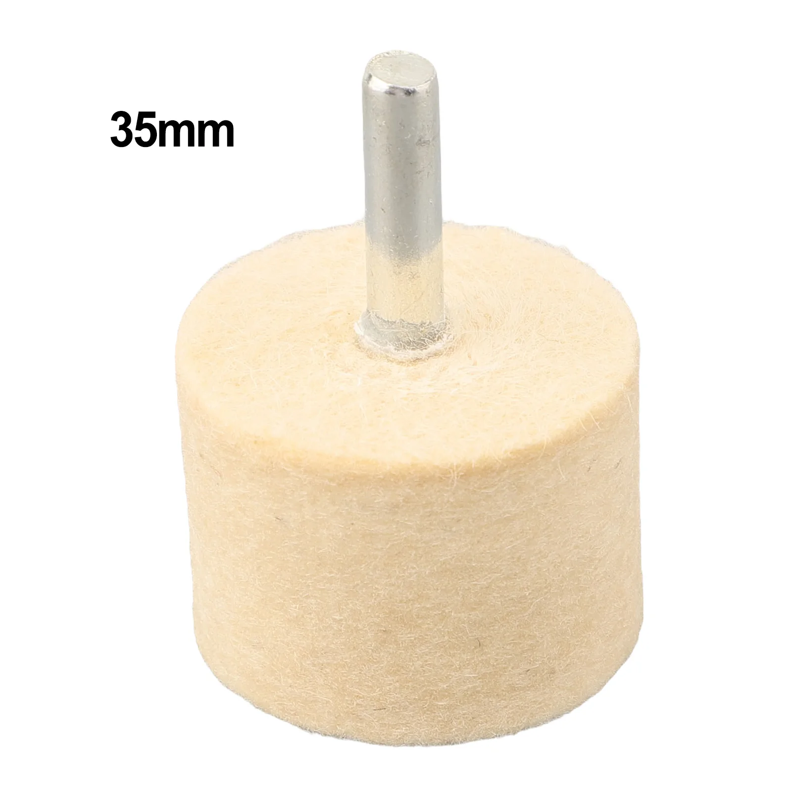 Premium Wool Felt Polishing & Buffing Wheel for Electric Rotary Tools