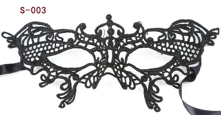Schwarze Fantasy Spitzenmaske Leidenschaft Augenmaske Bühnenaufführung Maskerade Maske für Halloween Party Cosplay Maske Laufsteg Augenmaske – Detail 7