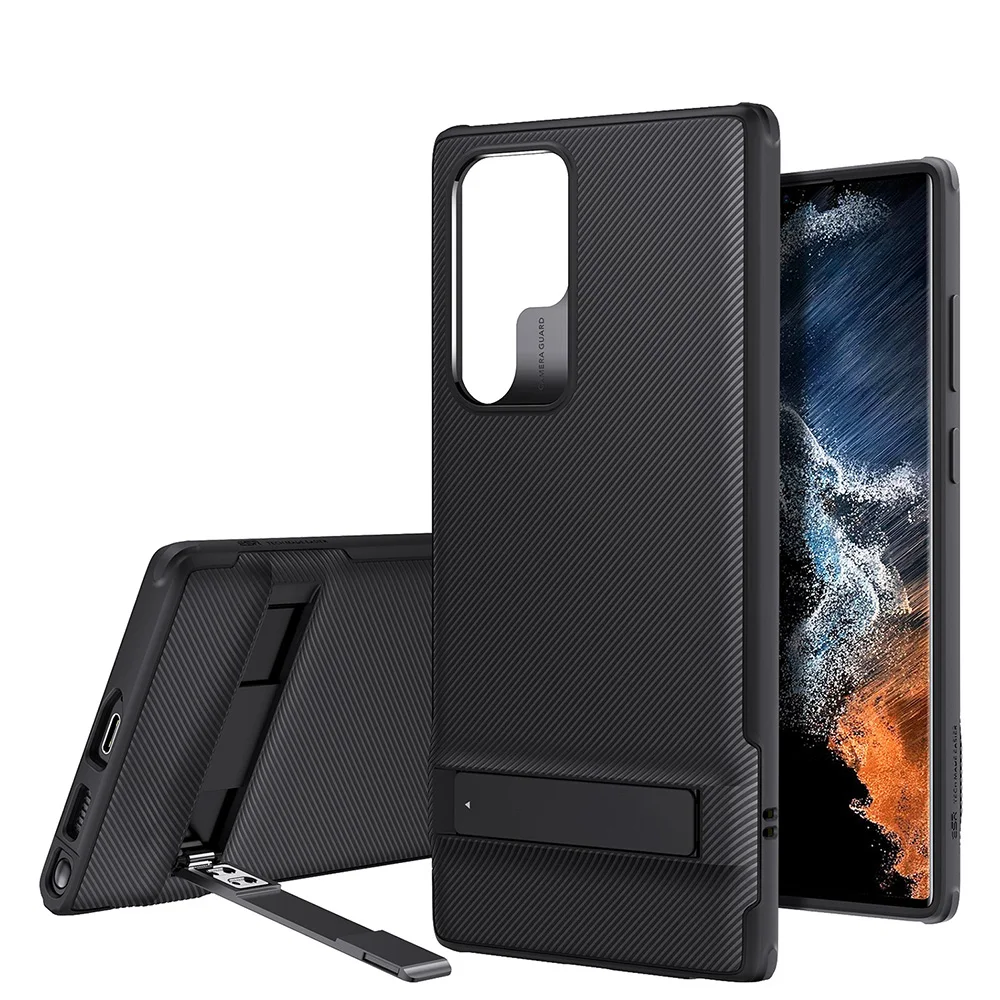 ESR for Samsung S22 Note 20 Ultra Case S21 Note 10 Plus Case Metal Stand Kickstand TPU Clear Cover for Galaxy S20 Ultra Plus A52 best case for samsung Cases For Samsung