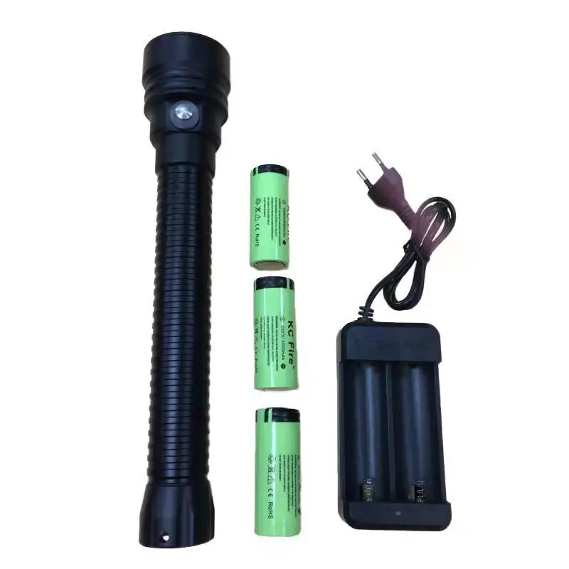 Powerful XHP70.2 led Yellow/White Light 4000 Lumens Diving Flashlight Torch 3/*26650 battery dive light led underwater xhp70 аккумулятор для xiaomi mi 9t bp41 премиум battery collection 4000 mah