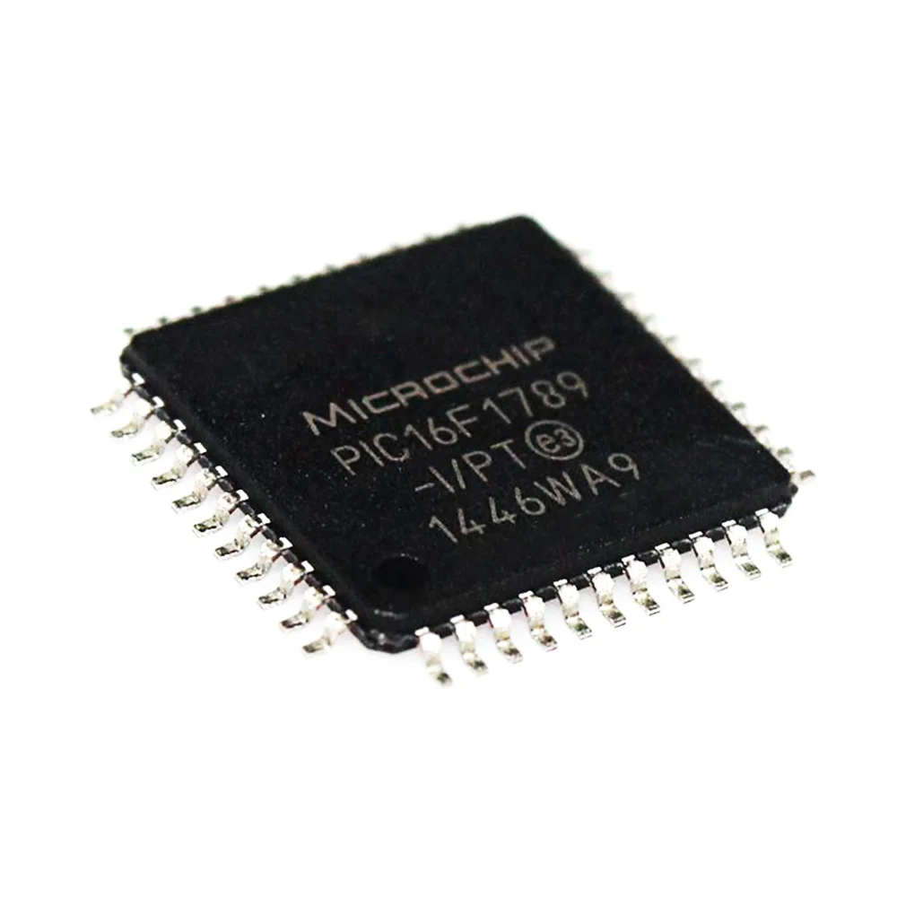 

5Pcs/lot Pic16f1789 Mcu 8-Bit Pic16 Pic Risc 28Kb Flash 3.3V/5V Automotive 44-Pin Tqfp Tray Ic Chip Pic16f1789-I/Pt