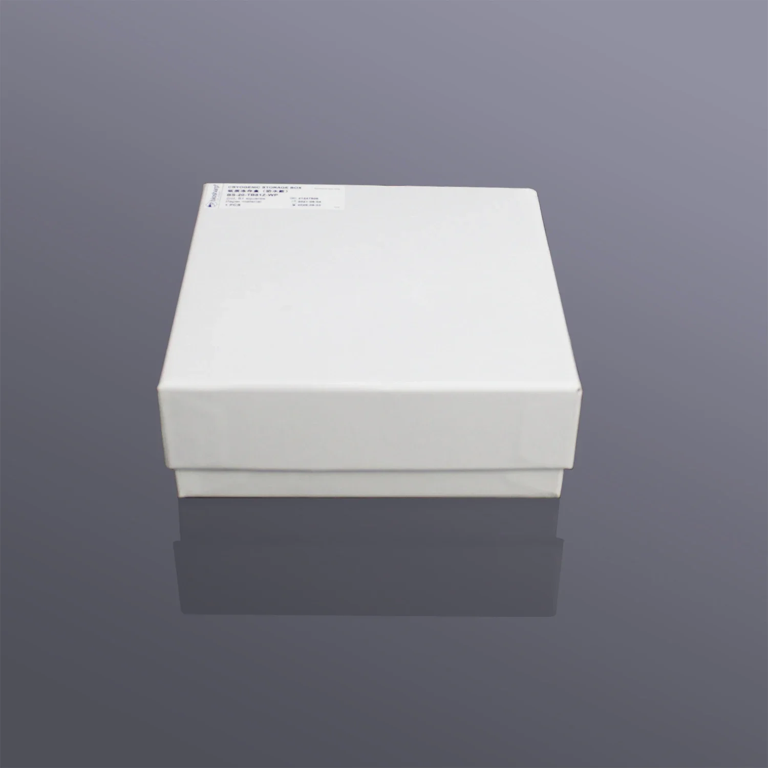 Paper Lyophilization Box 81 Holes with Lid Flip Freezing Tube Box 100 Holes Test Tube Sample Laboratory Preservative