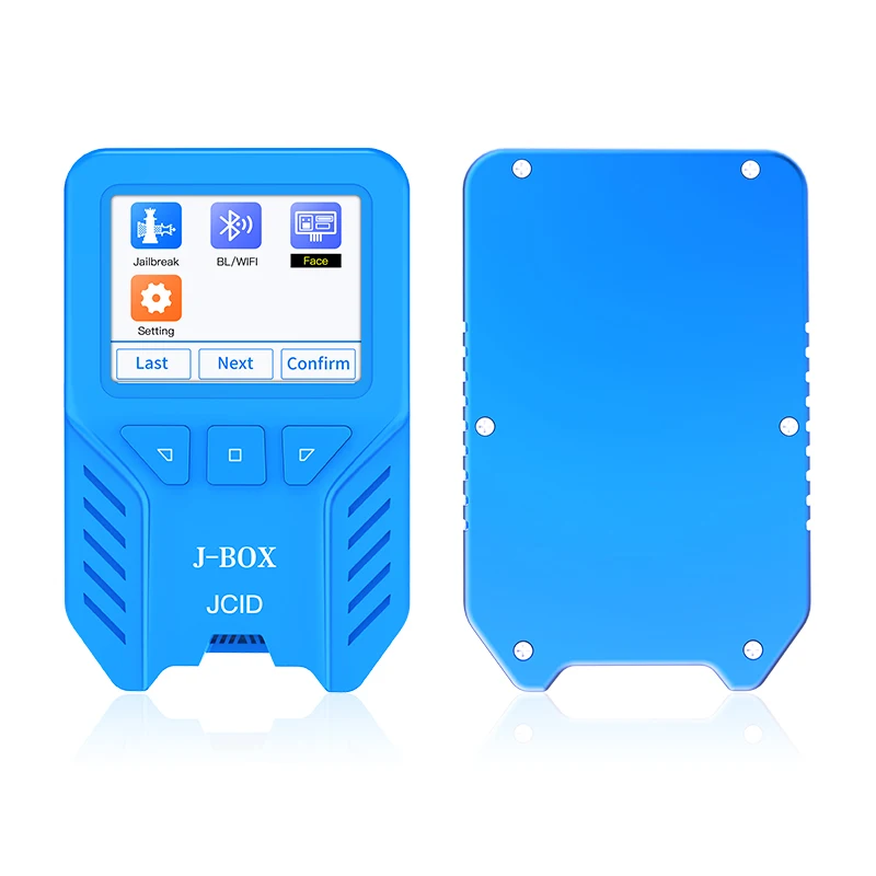 

JCID Brand New Intelligent Automatic Flash Tool Jailbreak Box J-Box for A8-A11 iOS12-14.8 Face ID True Tone Fix