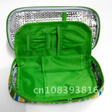 

Insulated Diabetic Insulin Travel Case Cooler Box Portable Medical Coolers Aluminum Foil Ice Cooling Insulin Cooler Bag