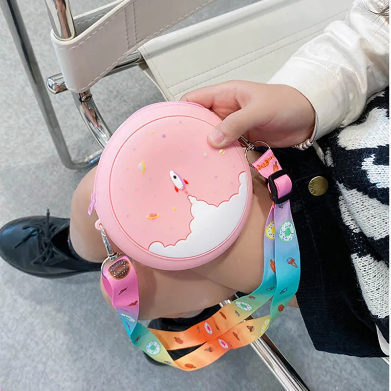 Borsa personalizzata per bambini: borsa a tracolla in pelle PU, accessorio per ragazze - Italia