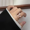 SALONGFANG Cute Rabbit Ear Ring Cartoon  Animal Ring Bracelet For China Girlfriend Opening Adjustable Holiday Jewelry Wholesale 5