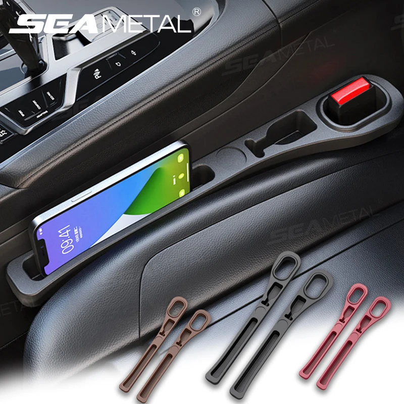 2Pcs Car Seat Gap Filler Organizer For Front Seat Universal Fit Black Eva Car Storage B0dl9gk336 2856766307497