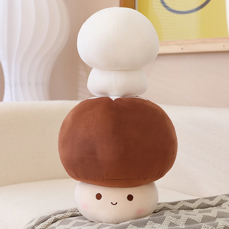 Soft Plush Mushroom Dolls for Home Decor and Sleeping