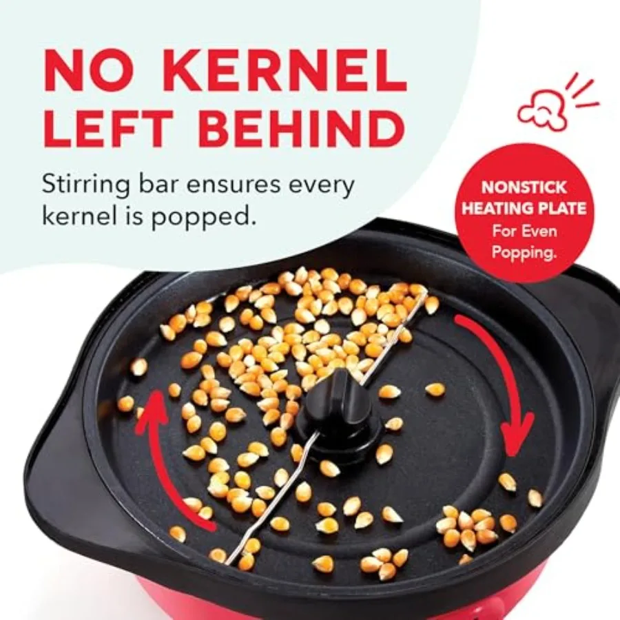 Deluxe Electric Popcorn Make 6