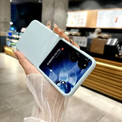 Solid Color Liquid Silicone Shockproof Case for Big Screen - 2-Piece Fashion Set (Blue)
