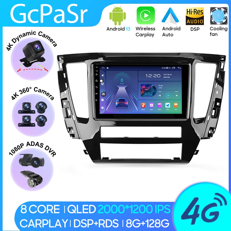

Автомобиль MP4 Радио Carplay Android плеер для Mitsubishi Pajero Sport 3 2020 - 2021 Навигация GPS Android Авто Видео DSP 4G BT Wifi No 2din DVD