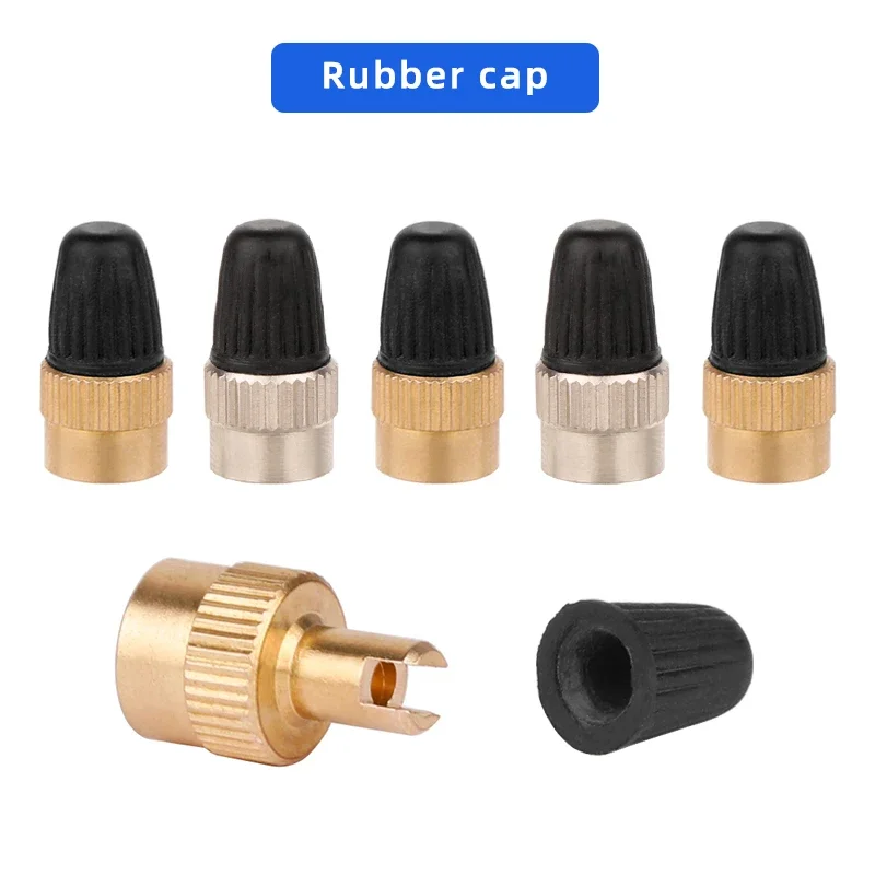 Dual-Function Copper Cap Nozzle with Valve Core Installation and Release