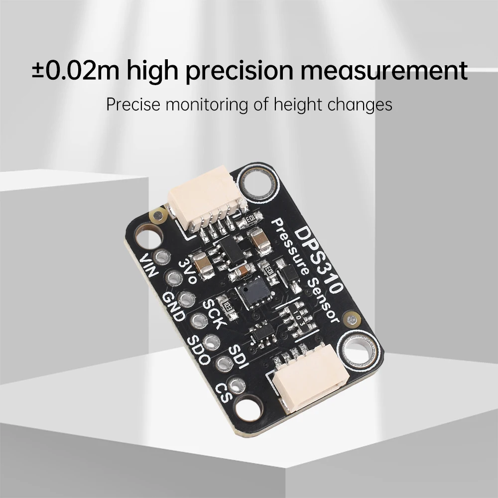 Augstas precizitātes barometra modulis ±0.02m I2C/SPI Qwiic