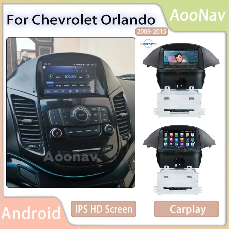 Android 10 Car Radio With Screen For Chevrolet Orlando 20092015 Gps