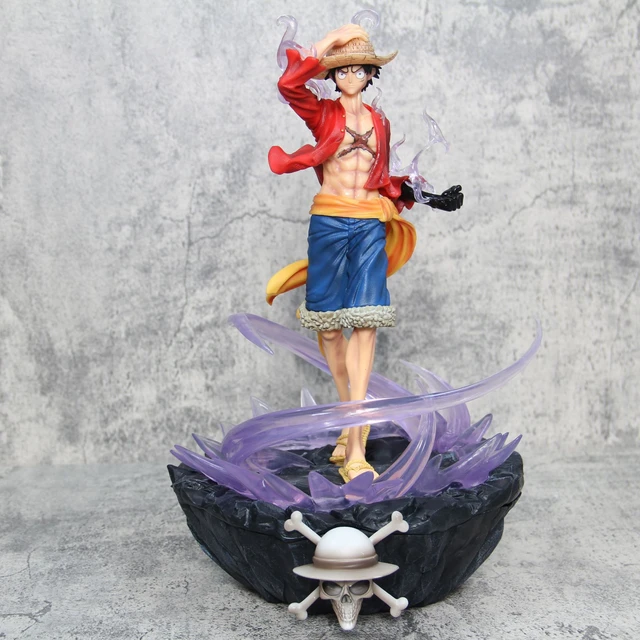 One Piece Luffy Anime Figure Monkey D. Luffy Action Figurine 25cm PVC  Collectible Model Doll Toys - AliExpress