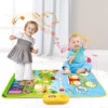 80x50cm Toddler Musical Piano Mat For Children Educational Toys Floor Keyboard Drum Toys Dance Mat With Instruments Sounds Toys 3