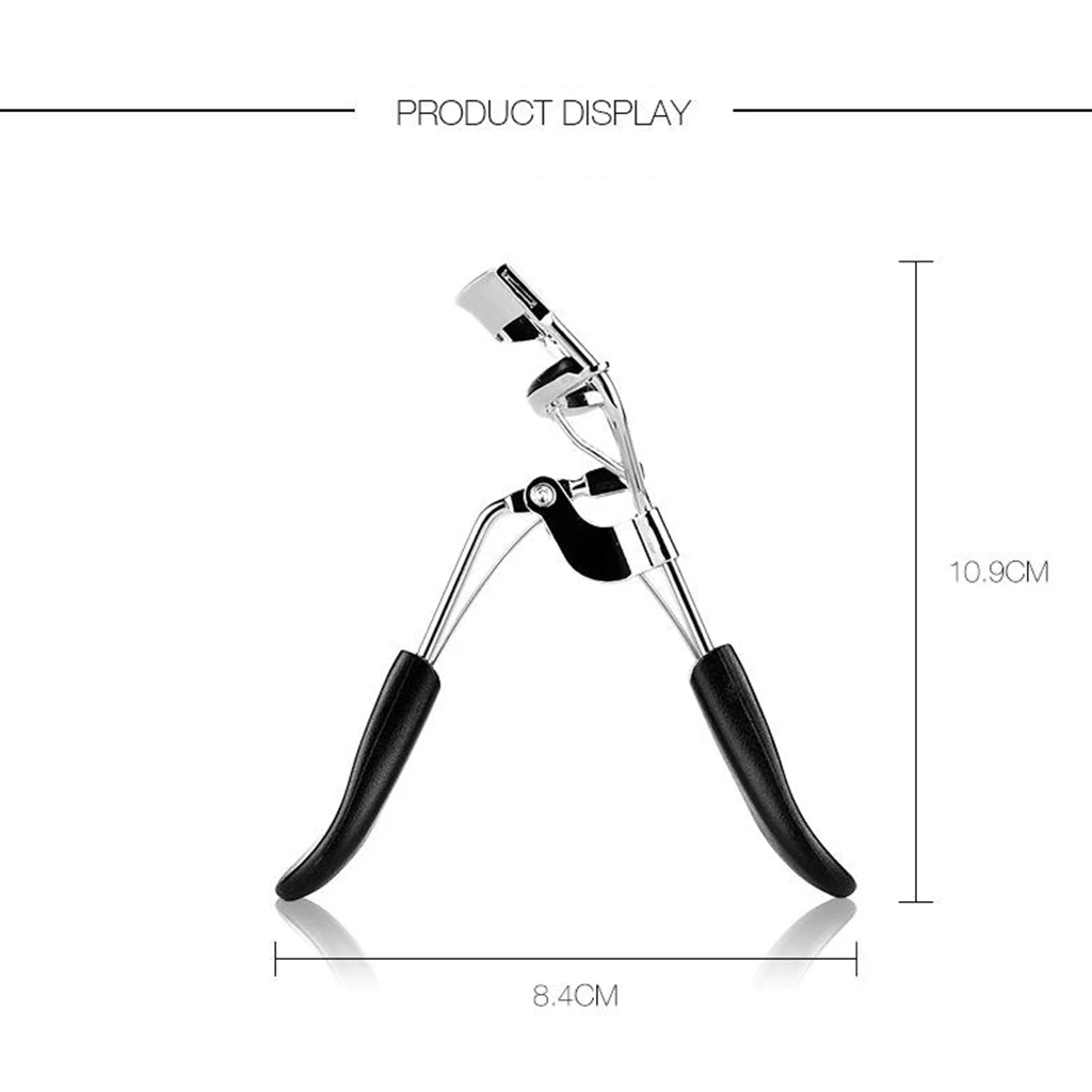 Eyelash Curling Makeup Tools Humanized Handle Lash Curls for All Eye Shapes Handle Eyelashes Clip Curl Curling Tweezers Tools