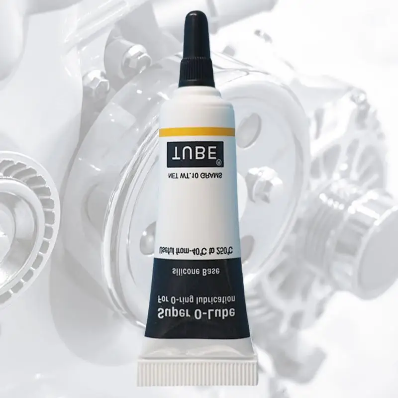 10g Waterproof Food Grade Silicone Grease Lubricant Home Improvement Adhesives Sealers Coffee Machine O-ring Lubrication 1 2Pcs