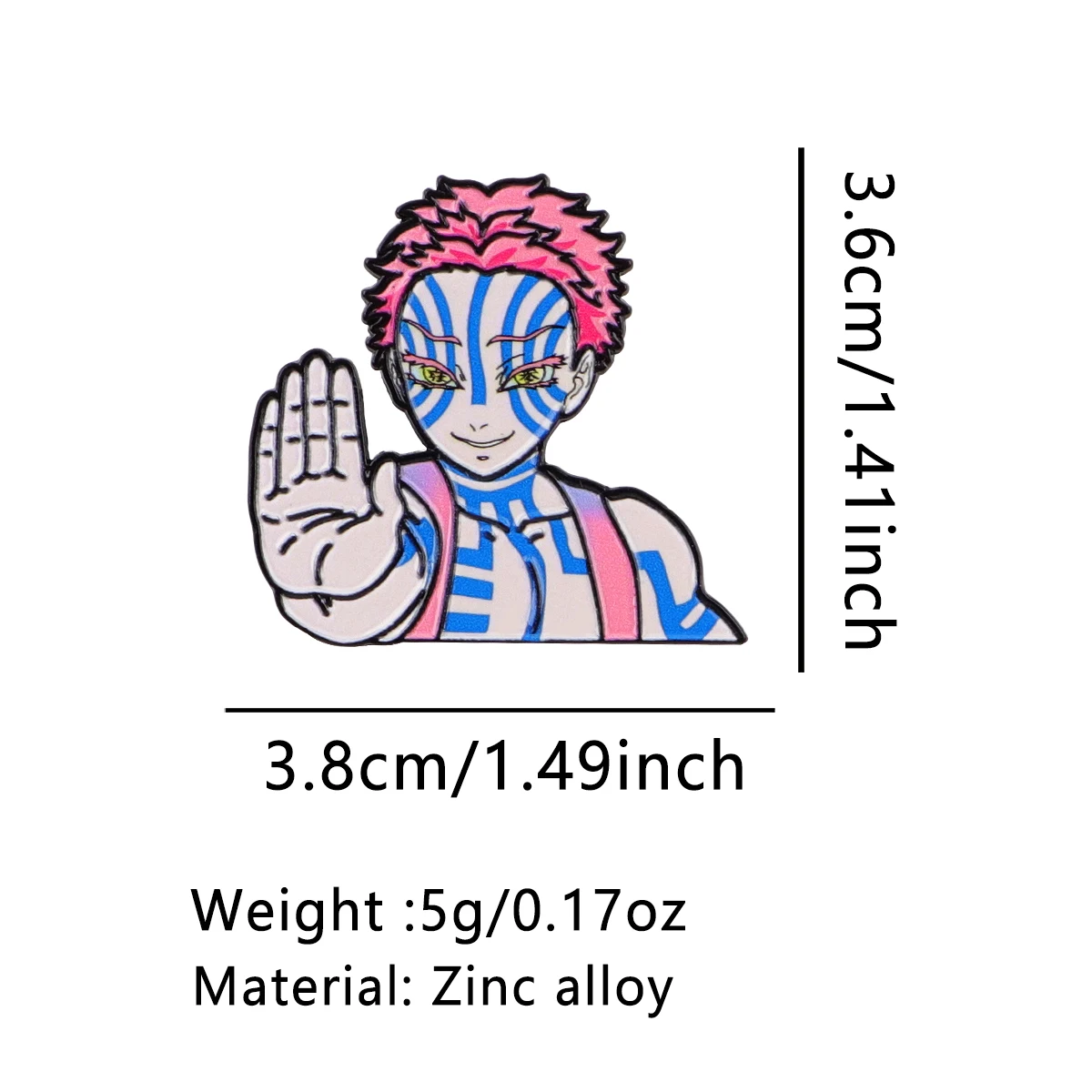 Charming Anime Enamel Pin: Cute Cartoon Lapel Brooch for Clothes & Accessories Gifts