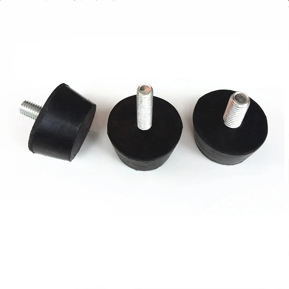 1Pcs Rubber Adjustable Feet Pad With Screw M8 M10 Table Chair Balck Leveling Foot Pad Furniture Leg Anti-shock Protections