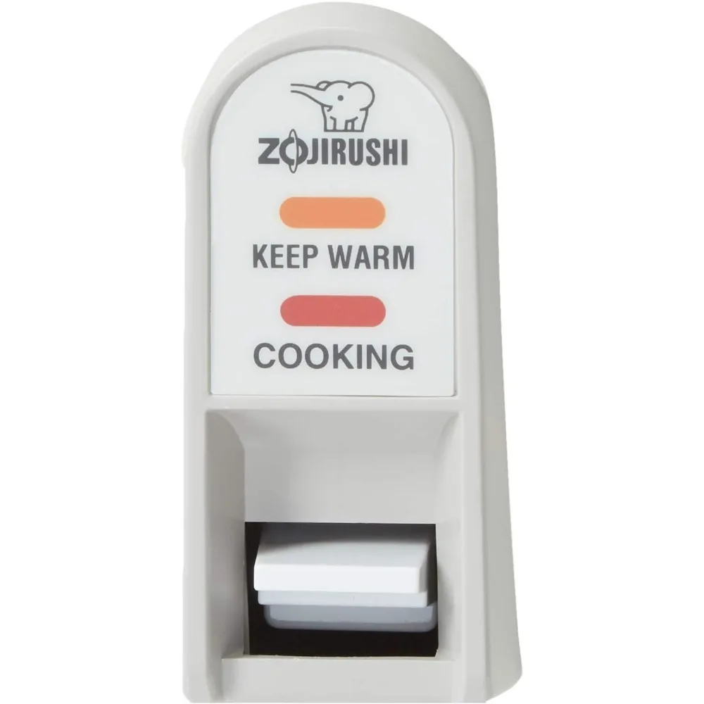 6-Cup (Uncooked) Rice Cooker, Easy-to-use Single Switch Control, Removable, Easy-to-clean, Nonstick Inner Cooking Pan, White 4