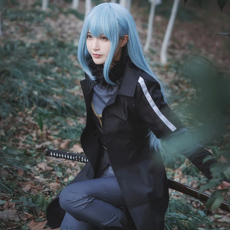 Tensei Shitara Slime Datta Ken 2 Cosplay Traje, Roupa Rimuru Tempest, Botas  de cabelo Conjunto Completo