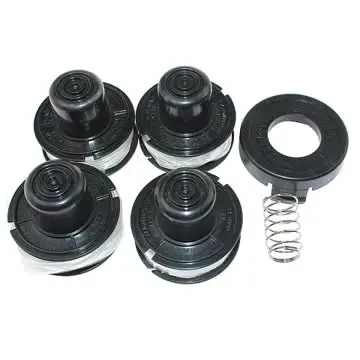 4 шт. катушка и отбойная подача лески подходит для триммеров Black And Decker GL360 GLC500 GL250