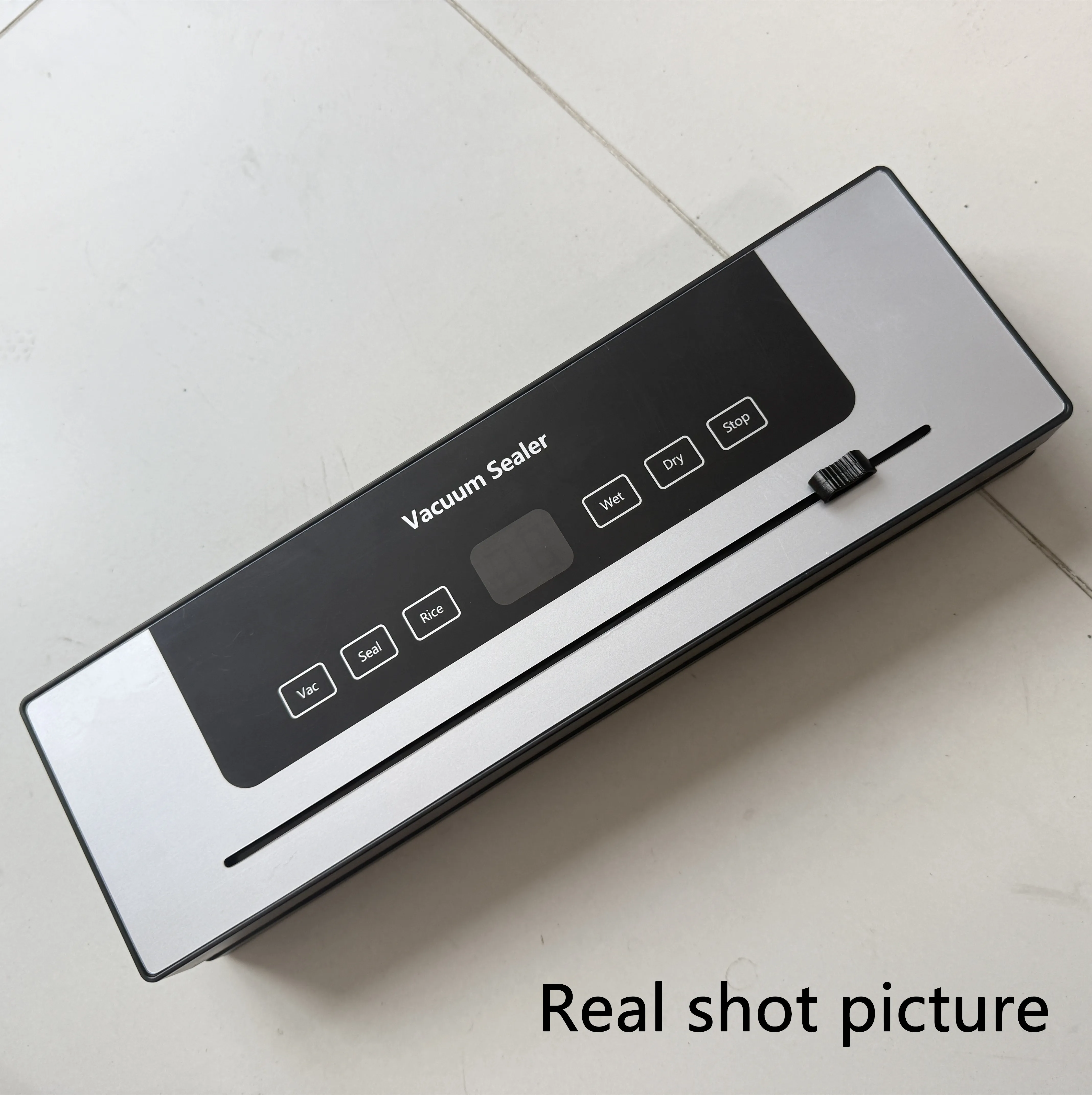 Electric vacuum sealing machine food storage sealing touch dry/wet built-in cutter kitchen food sealing vacuum packaging machine 2