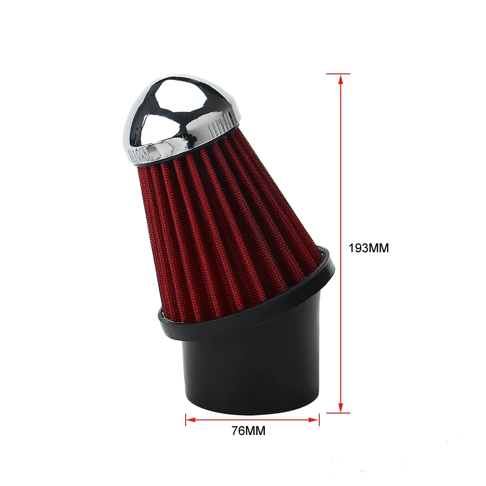 Car High Flow Air Inlet Systems Intake Box Air Filter Carbon Fiber Style For Peugeot 106 VTS