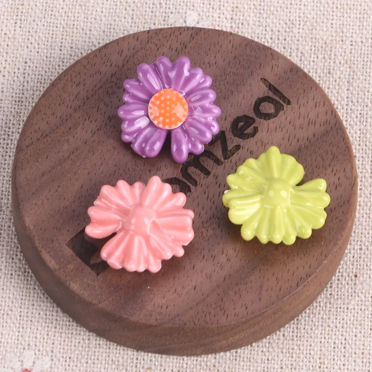 100 Perline In Ceramica A Forma Di Girasole, 10mm, Distanziatori In Porcellana Per Gioielli Fai Da Te, Collane, Bracciali, Creazioni Artigianali, Tono Giallo