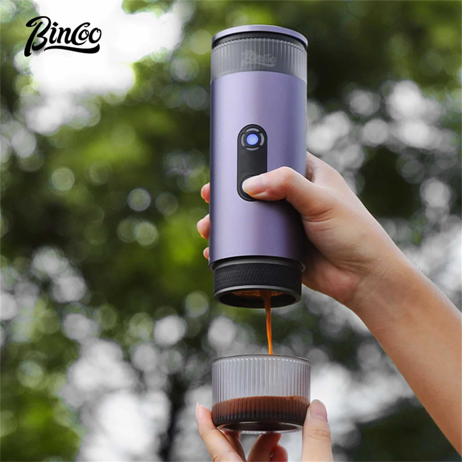 ماكينة القهوة المحمولة Bincoo H1Pro ماكينة إسبريسو...