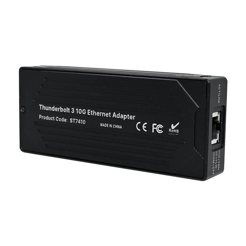 Thunderbolt 3 AQC107 10Gbps 멀티 기가비트 단일 포트 내장형 이더넷 서버 네트워크 카드 재고 있음