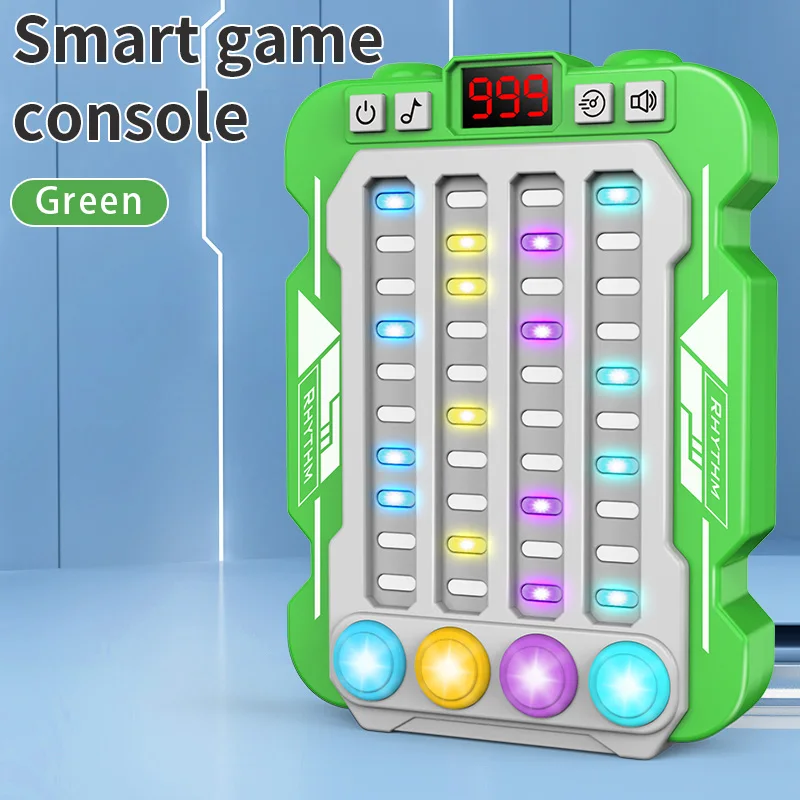 Christmas Musical Rhythm Electronic Board Game Kids Toys Lighting Music Quick Push Button Table Game Machine Montessori Toy 2