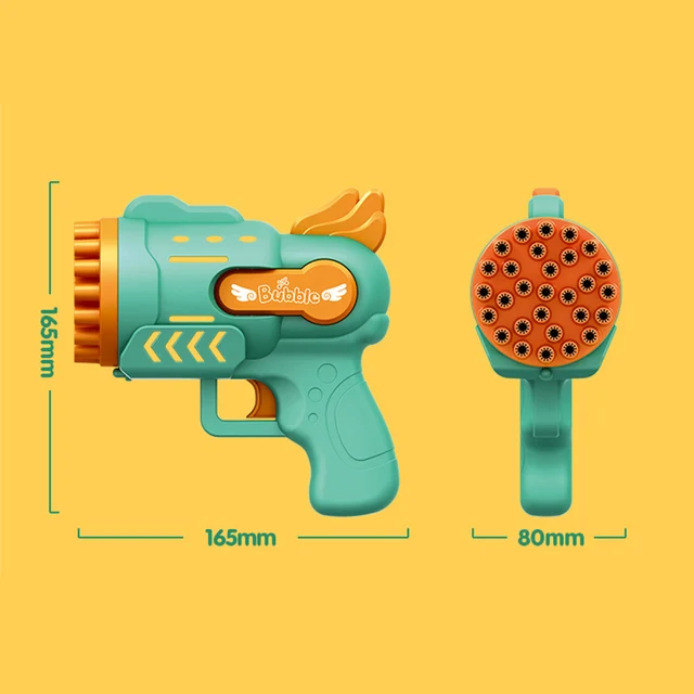 Bubble Gun 29 Holes Electric Automatic Summer Soap Water Bubble Machine 2-in-1 For Children Gift Toys 6