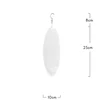 Kinetic Blank Sublimation Wind Spinner 3D Spiral Windchime Chime Sculpture Hanging Outdoor Indoor Garden Decor 10X25cm 4