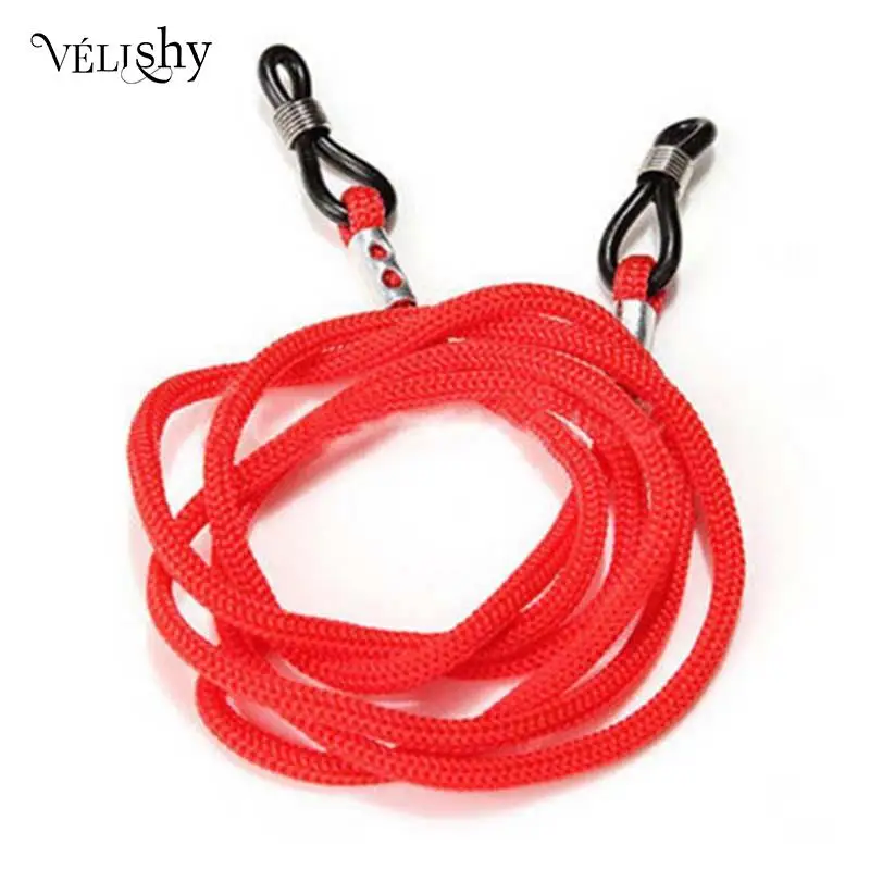 Colorful Cotton Blend Sunglasses Strap Eyeglass Chain Reading Glasses String Holder Neck Cord Eyewear Glass Necklace | Аксессуары для