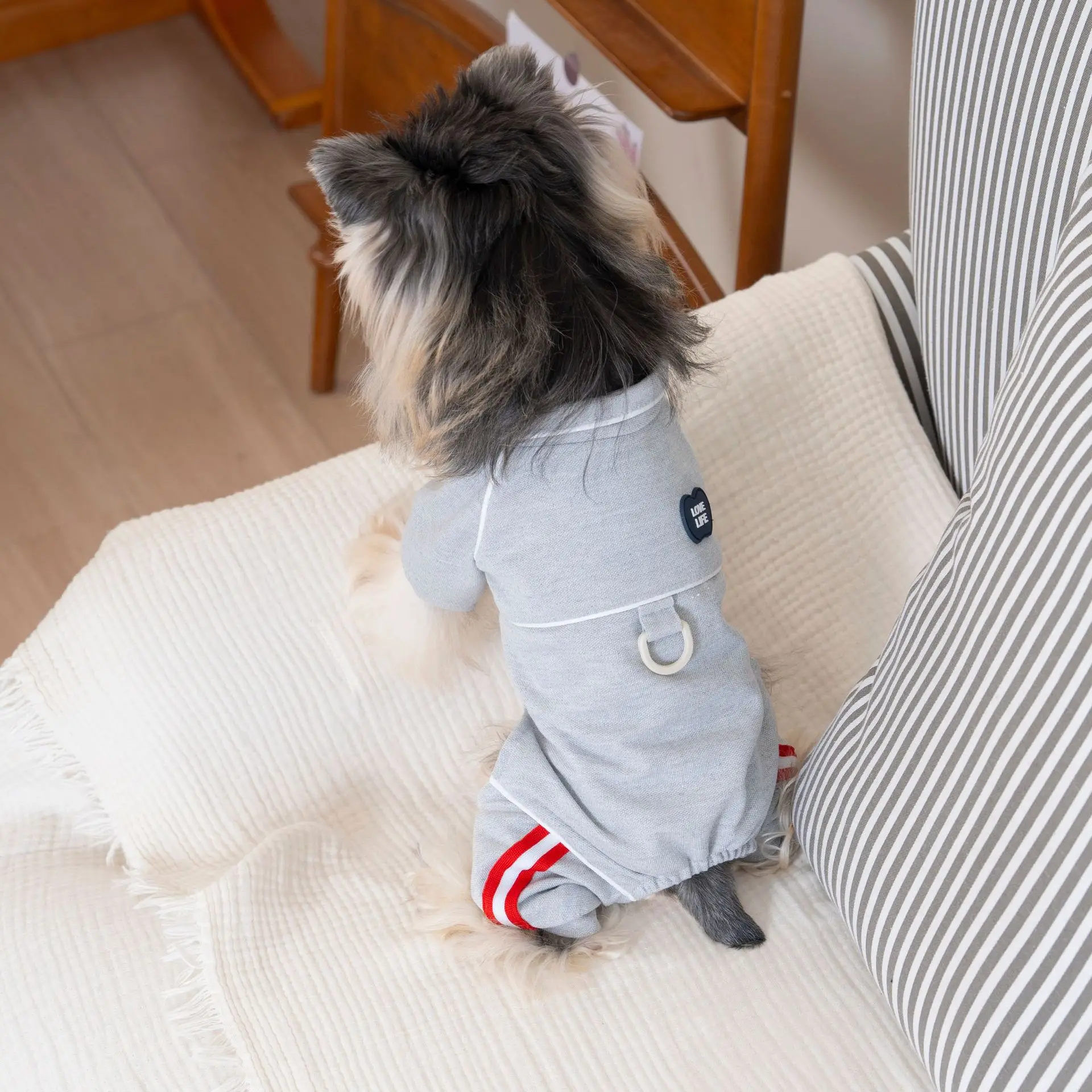 Modischer Hunde Jumpsuit Onesie Haustier Romper Für Welpen_voghion.com