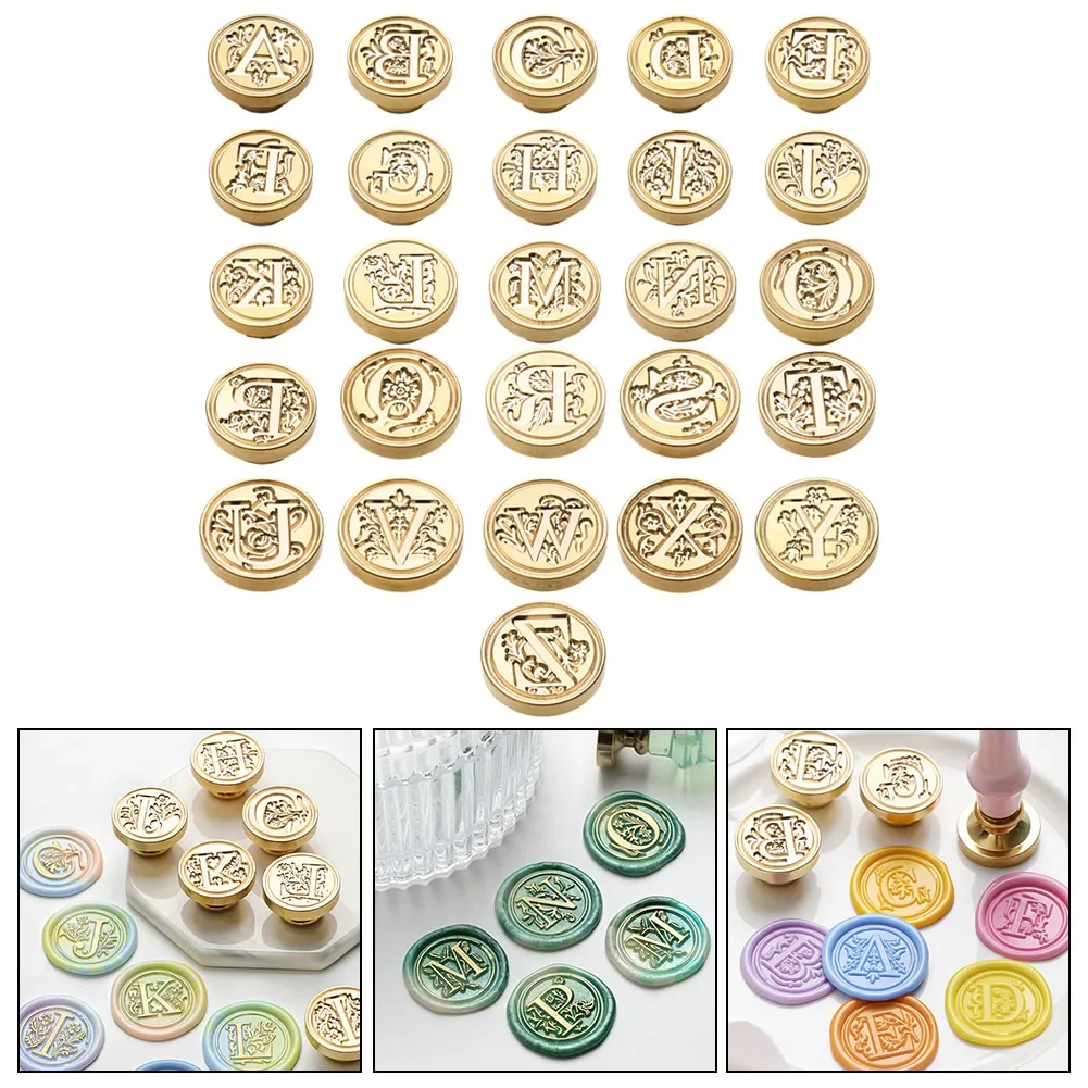 Sealing Wax For Stamp Head Letter Retro Seal Kit Nail Silicone Stamps Logo For Scrapbooking Surgut Print Set Wedding Craft Soaps images - 6