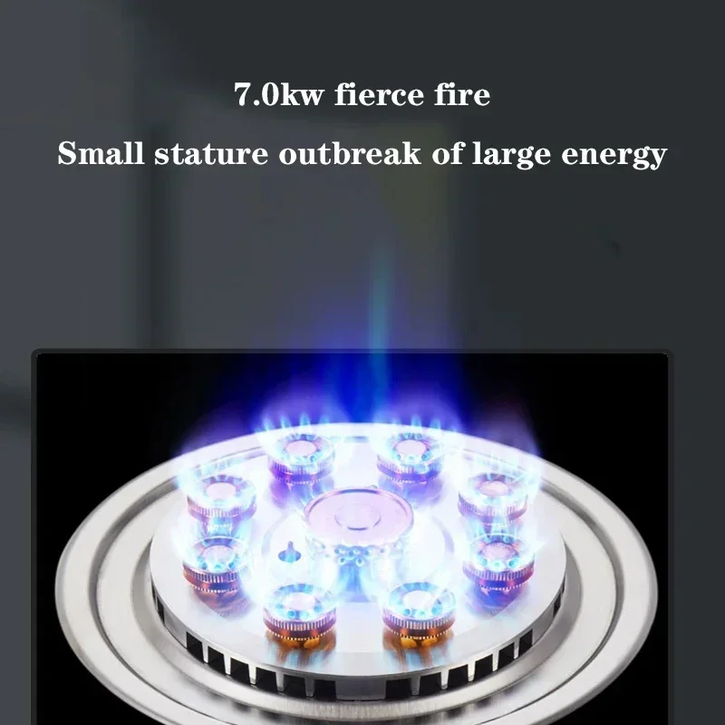 Built-In Gas Stove, Household Stove,  Desktop Liquefied Gas Stove Thermoelectric Protection Device 4