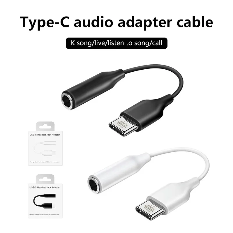 Original Samsung S21 S20 FE S23 Ultra USB Type C To 3.5mm Jack Audio