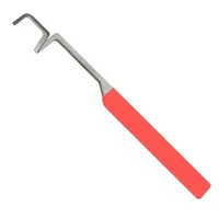 Outil de déverrouillage de fenêtres à battants Compact, ensemble de cueillette de serrures pratique et antidérapant, clés professionnelles d'ouverture de porte en acier inoxydable 5